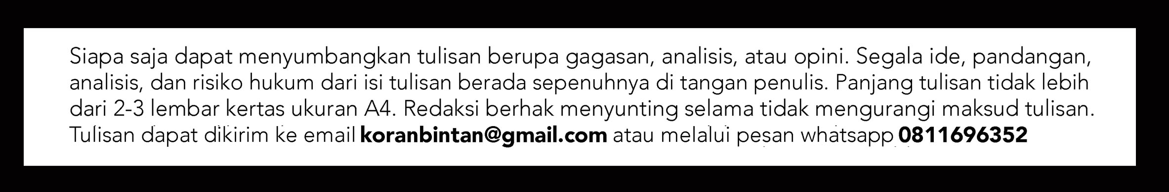 Disclamer