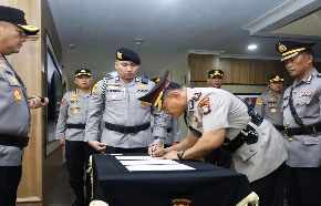 Kapolsek Bintan Utara Kompol Nurman Resmi Jabat Ps. Ka SPKT Polda Kepri