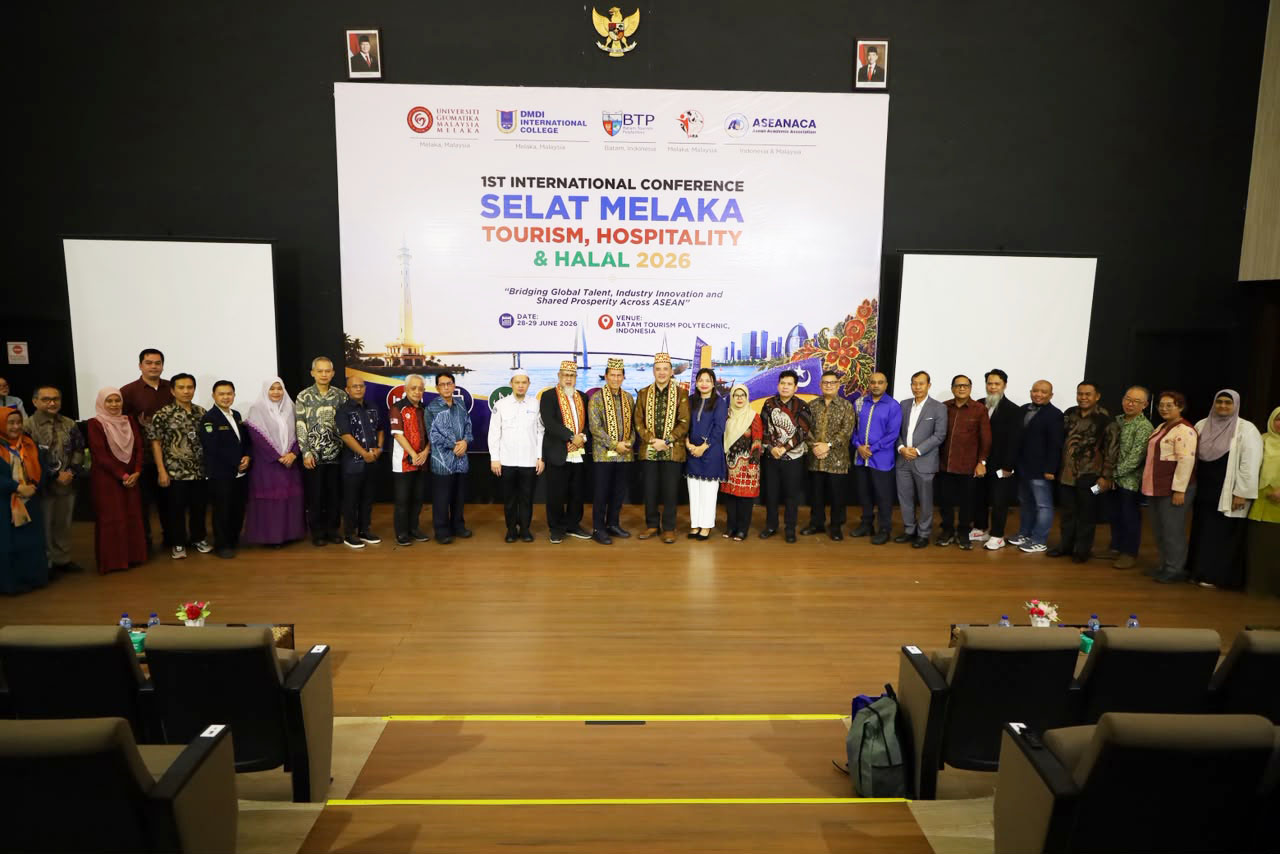 BTP Sukses Gelar 1st International Conference Selat Melaka Tourism, Hospitality & Halal 2026